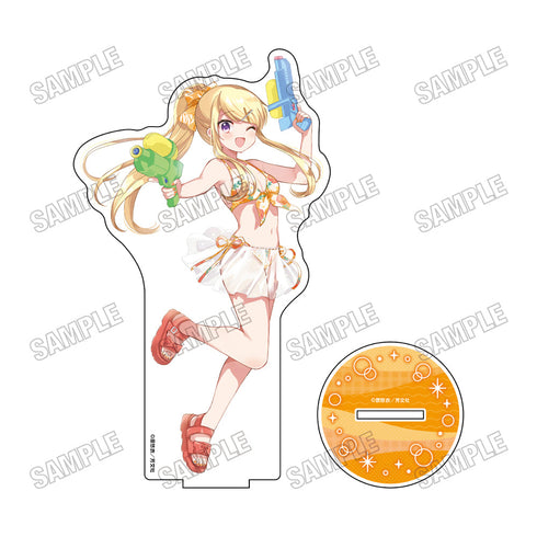 『きんいろモザイク』描き下ろしBIGアクリルスタンド【水着ver.】5九条 カレン